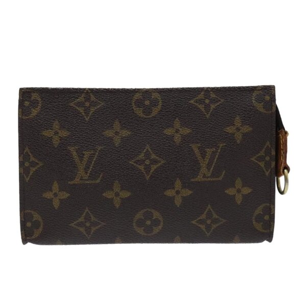 LOUIS VUITTON Monogram Bucket PM Accessory Pouch LV Auth th5323 - Picture 1 of 16